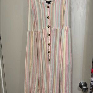 Striped Multicolor women’s Dress